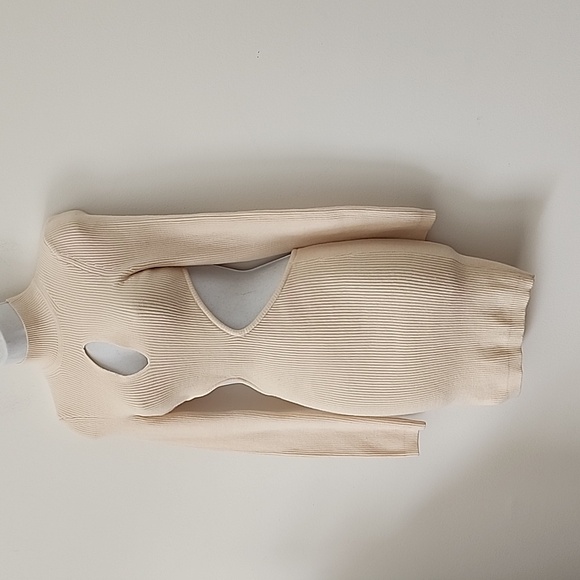 Camila Coelho Alora Keyhole Dress Sweater Dress Size XS - Picture 8 of 14